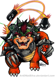 Bowser: Time for battle!