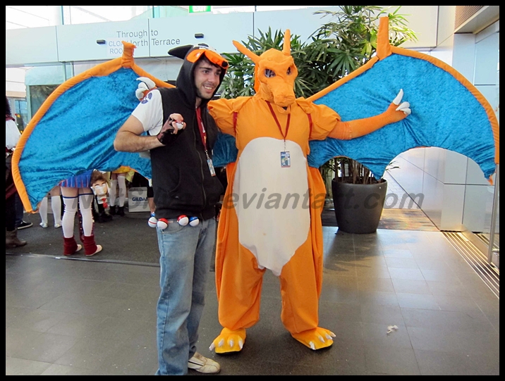 Avcon 2013- Pokemon Trainer and Charizard