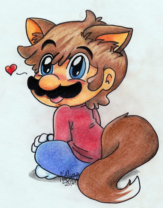 Gift: Wolfie Mario