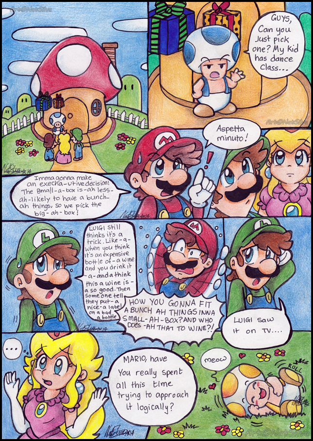 Super Mario 3D World Comic Part1/2