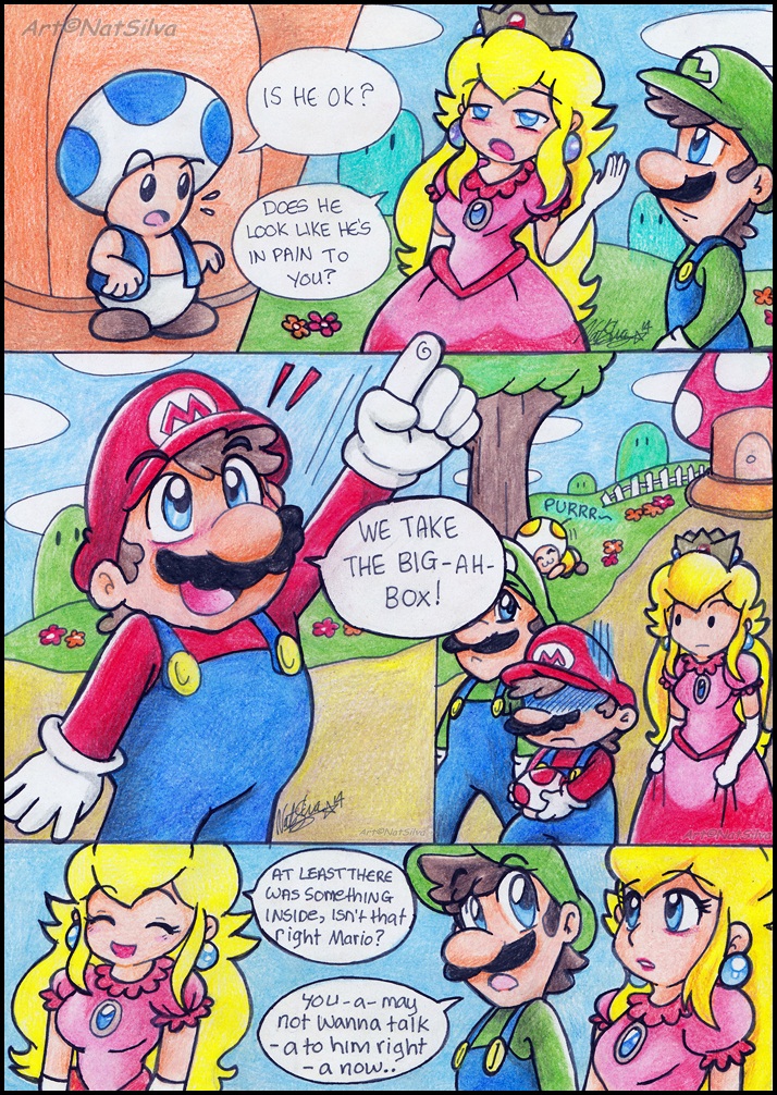 Super Mario 3D World Comic Part 2/2