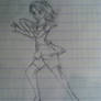 Fighter Girl Sketch
