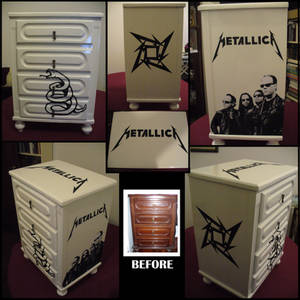 Metallica Nightstand