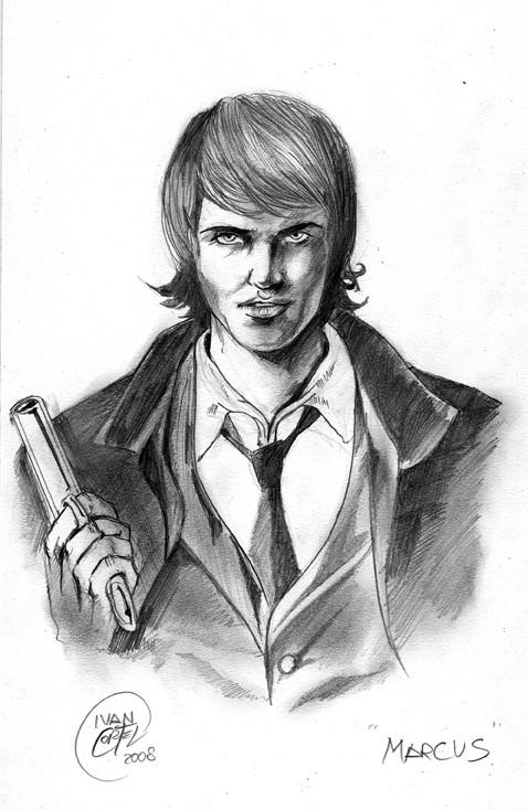 Marcus Riddle Drawings Marcus sketch by ivancortezvega on DeviantArt