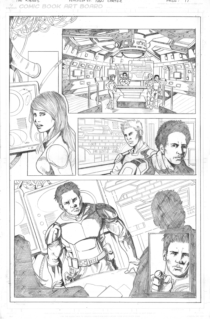 Pencil pages samples