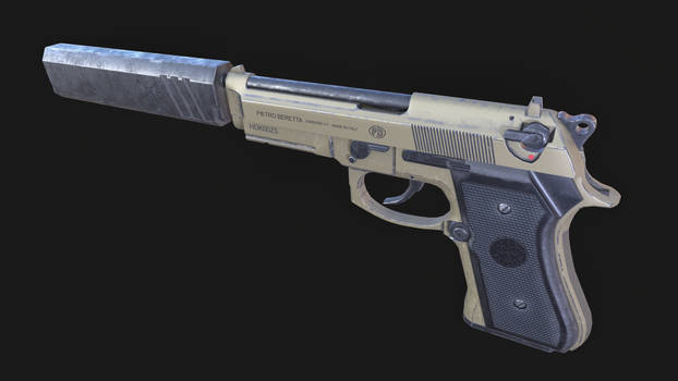 Pietro Beretta 92 Handgun Pistol