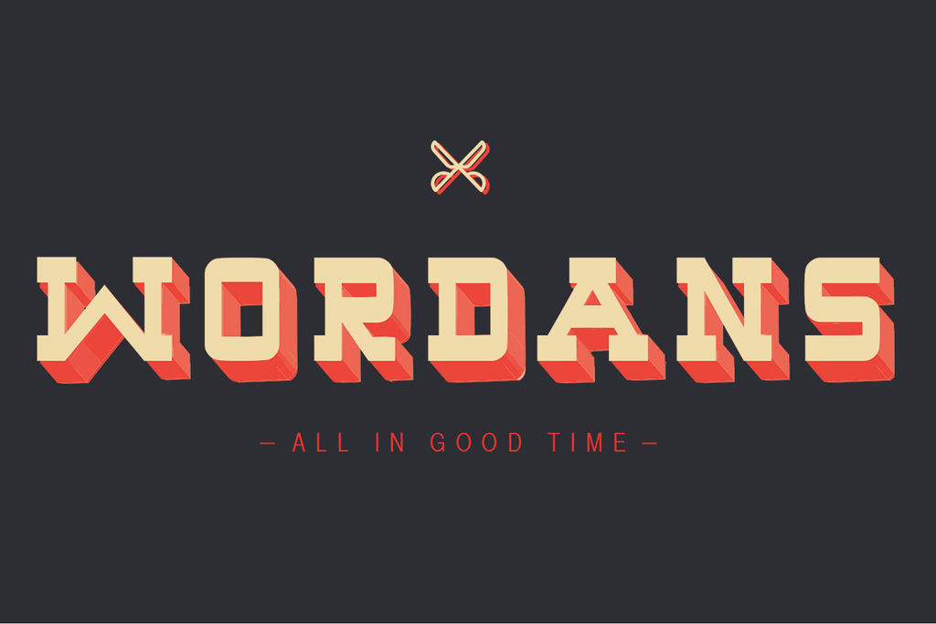 Wordans Vintage design