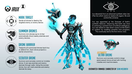 Irux: The final boss of Overwatch (hero concept)