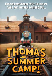 Thomas and the Summer Camp! (Disney Pixar AI)