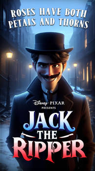 Jack The Ripper (Disney Pixar AI Posters Cursed)