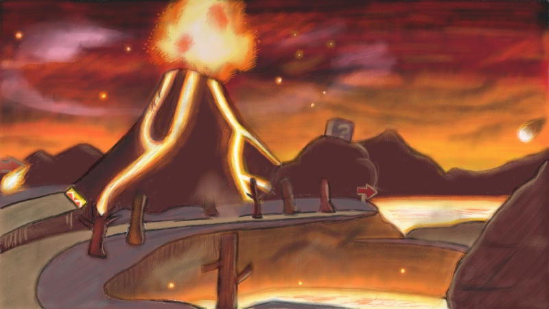 Grumble Volcano by 7colors0 on DeviantArt