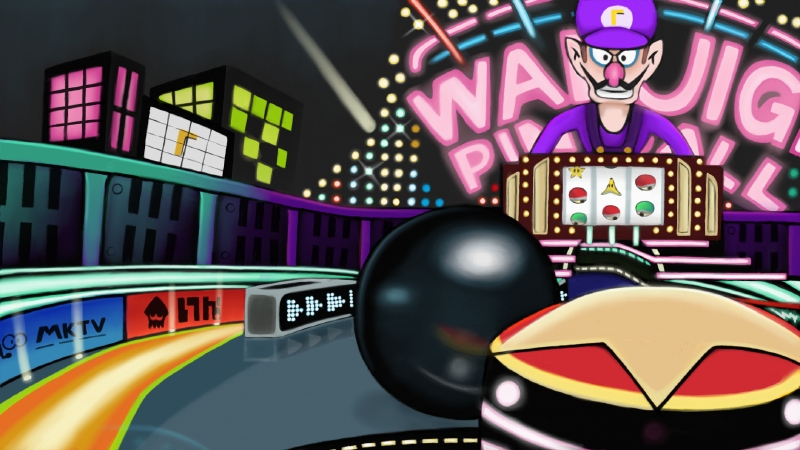 Waluigi Pinball