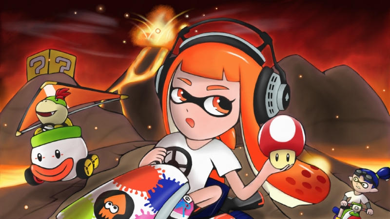 Inkling Perspectives: Wii Grumble Volcano by 7colors0 on DeviantArt