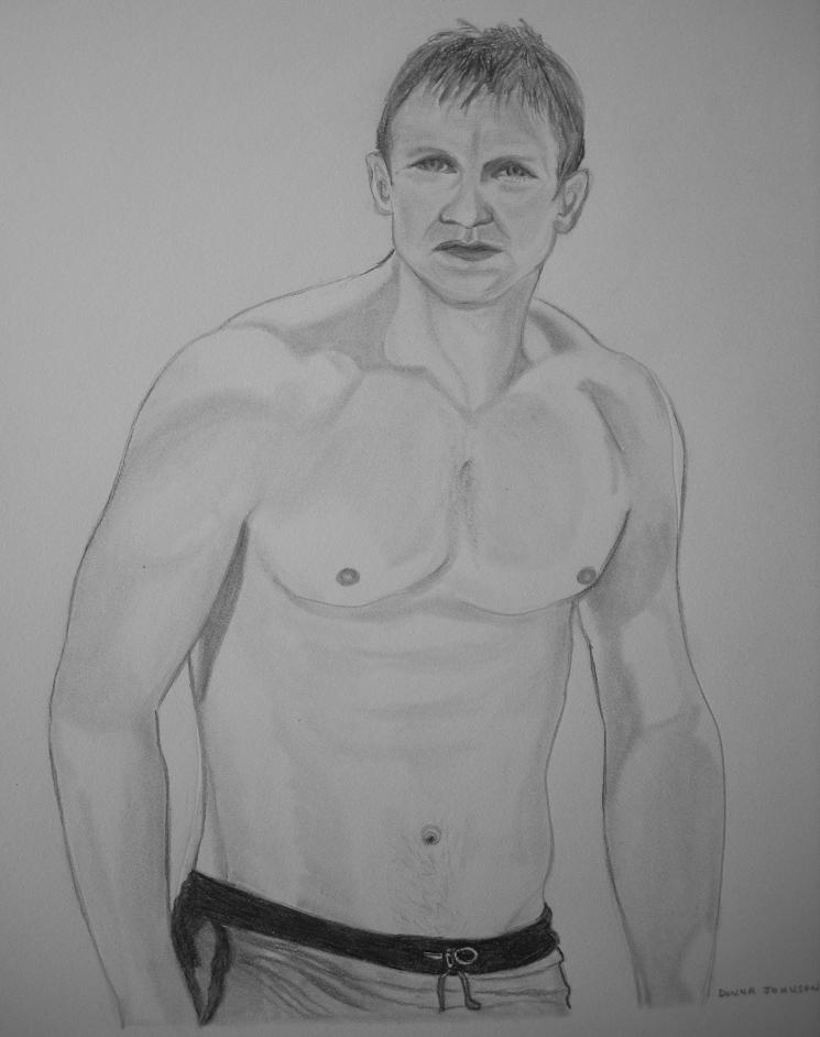 Shirtless Daniel Craig