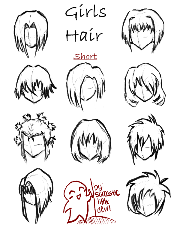 Hair styles for girls -short-