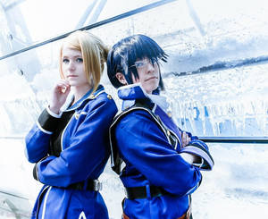 Scepter 4 Seri and Munakata