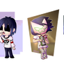 Some Gorillaz chibis