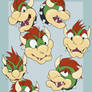 Bowser emotes