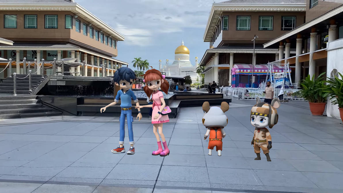 Pipilu Rangers visits Brunei by abidahsi654 on DeviantArt