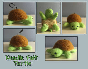 Needle Felt Turtle