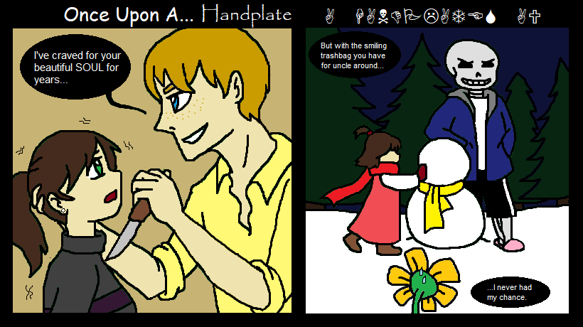 Once Upon A Handplate: a deleted scene by MissJulyFarraday