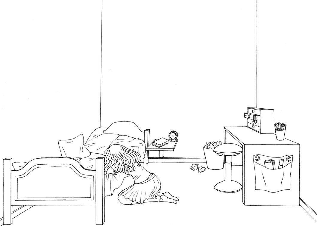 Crying in my room by Addie-chan on DeviantArt