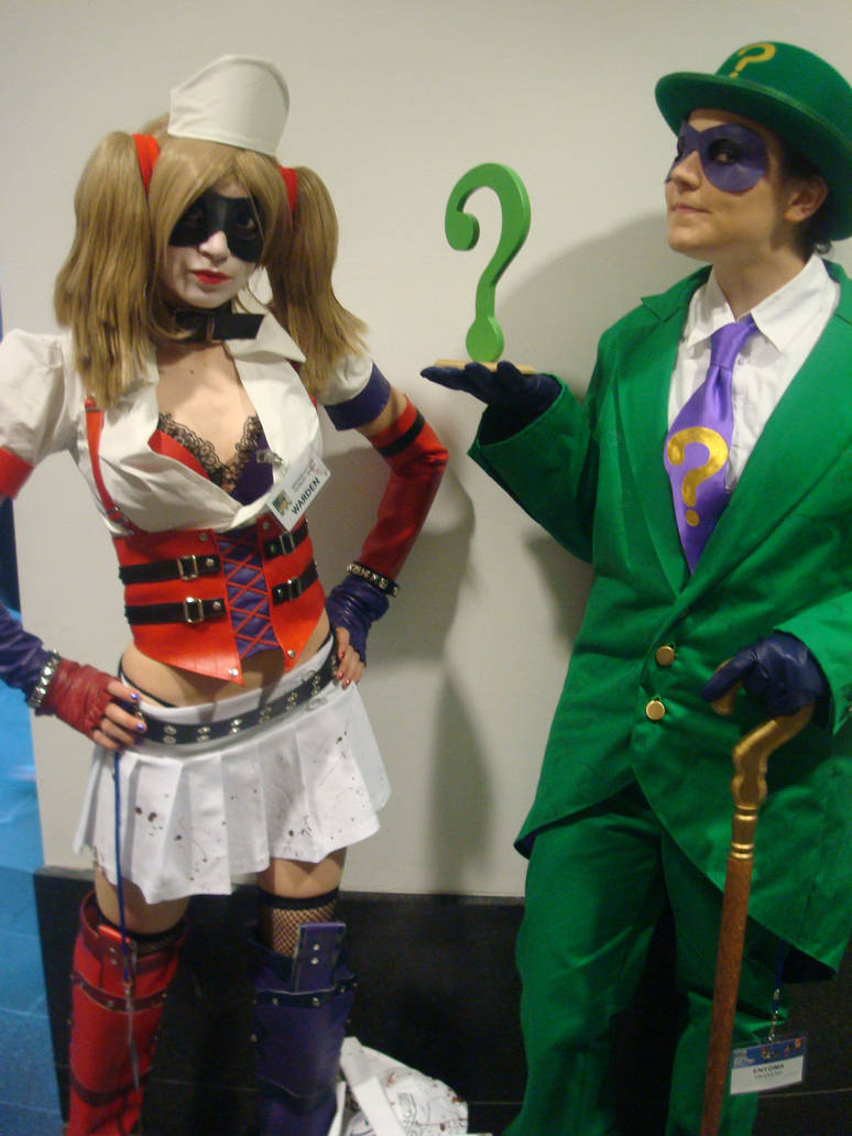 Harley Riddler riddler and harley by kittystarscream on DeviantArt