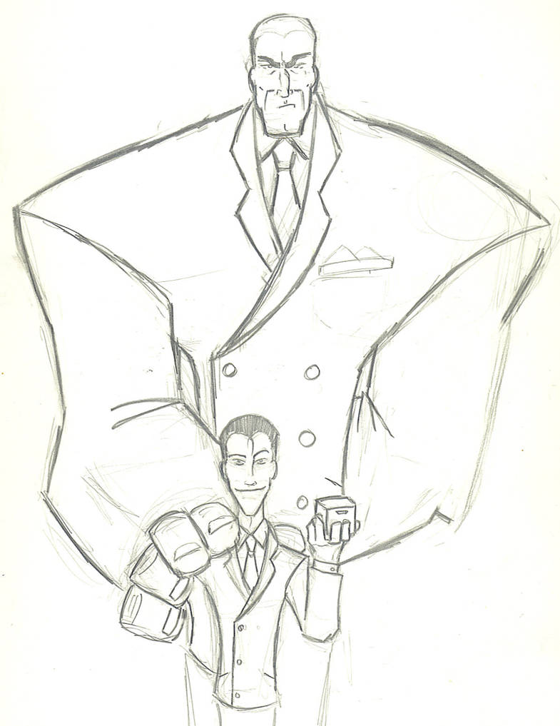 Artemis Fowl and Butler by WonderCow on DeviantArt