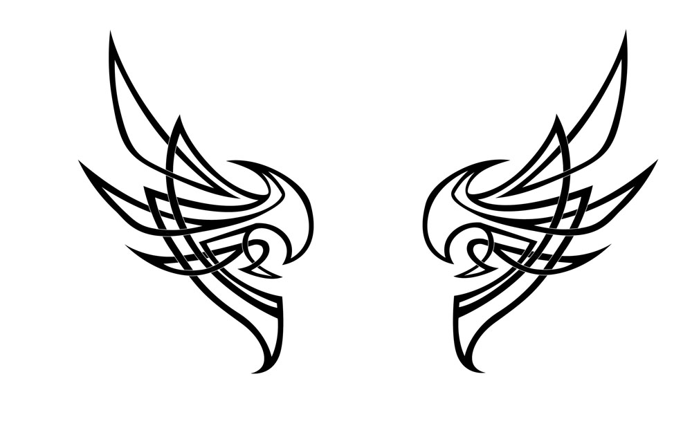 Wow 15 Desain Tato Sayap Tribal Wow 15 Desain Tato Sayap Tribal