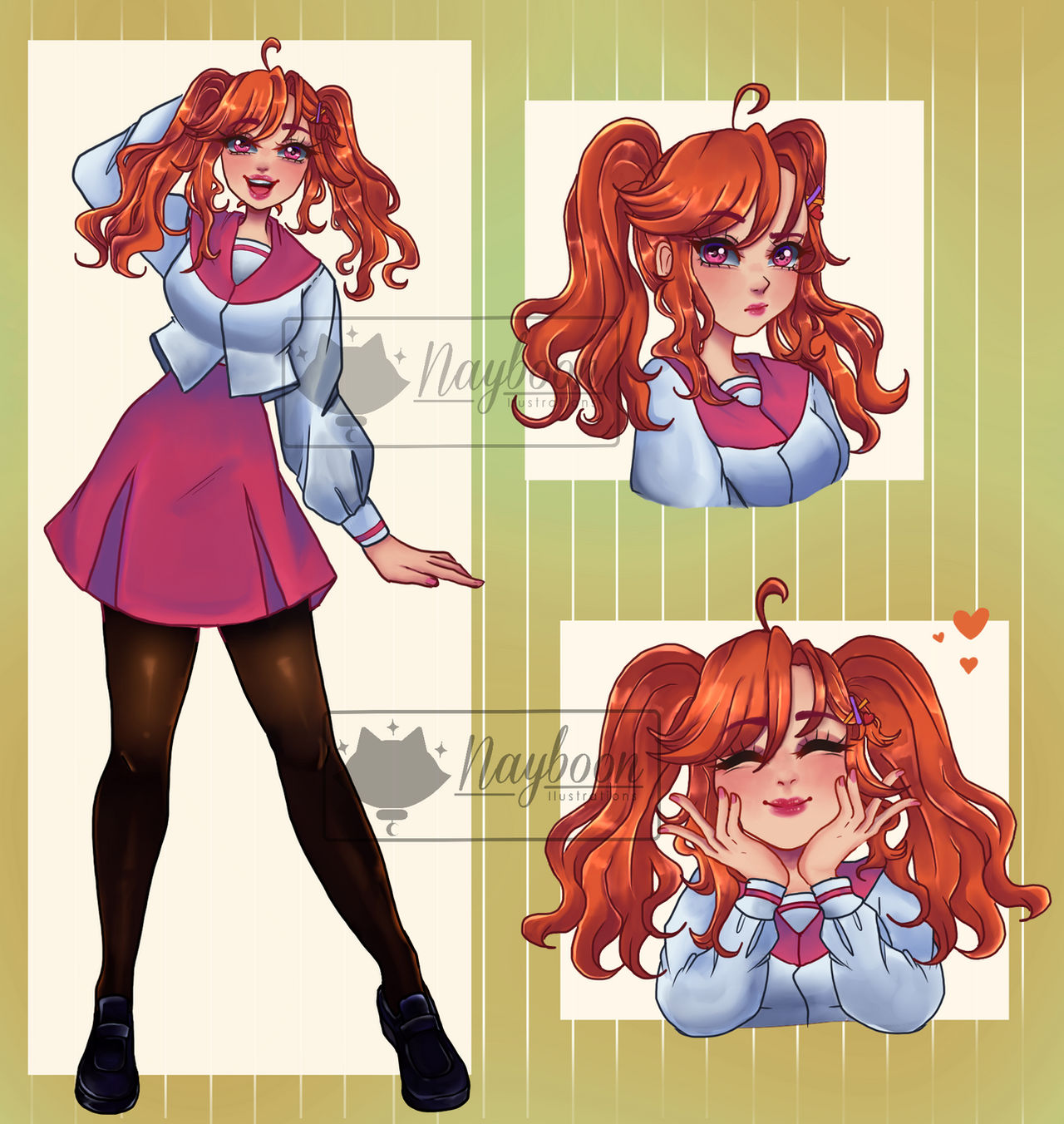 sample character sheet by Nayboon on DeviantArt