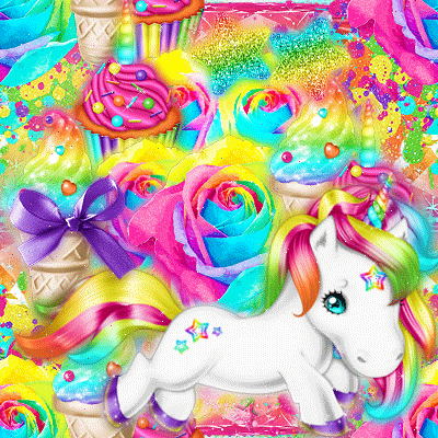 Rainbow Unicorn Treats Seamless Background by Gina-101-Creative on  DeviantArt
