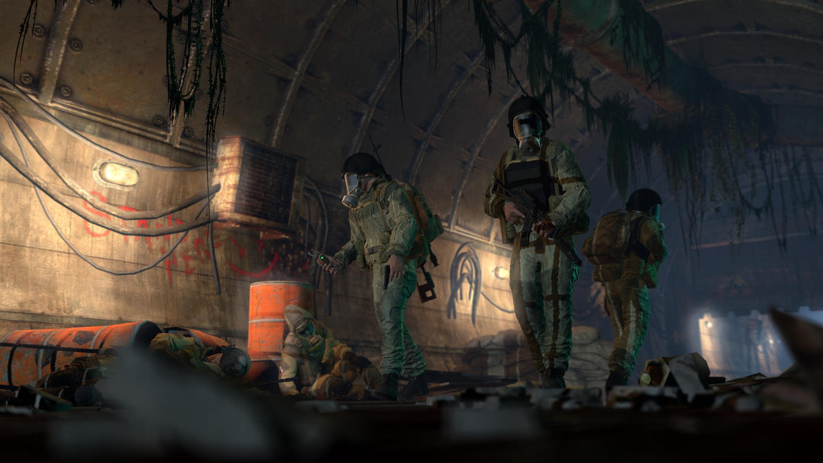 Сталкер в метро Сталкер в метро