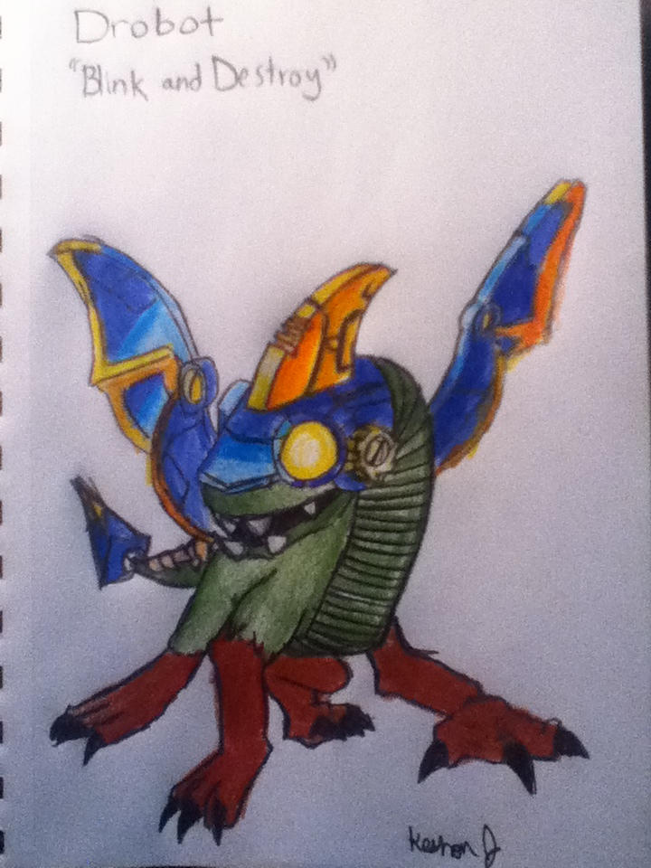 Skylanders Drobot by Gaming-Master on DeviantArt