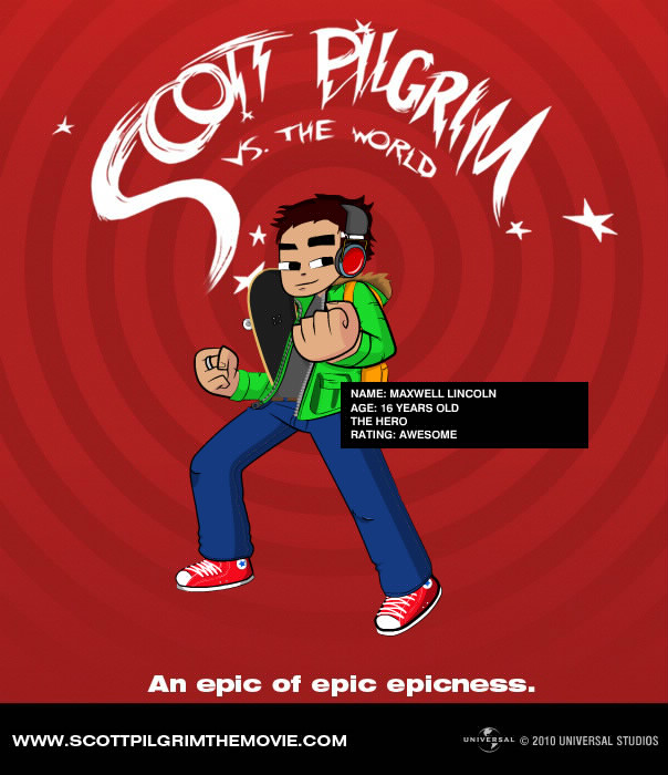 Maxwell in Scott Pilgrim