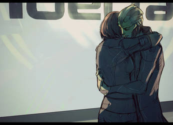 I missed you, Shepard