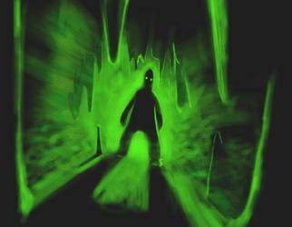 It Came From The Cave Of Eerie Green Light