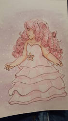 Rose Quartz Watercolor