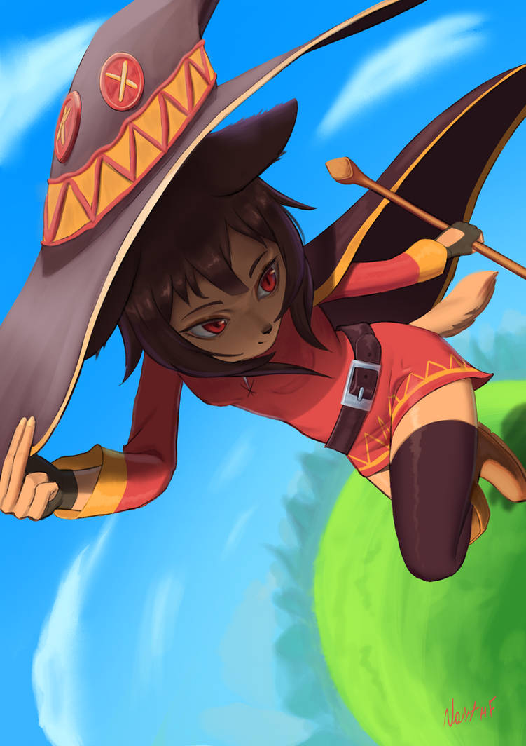 Meguminb Megumin by NathanNaythf on DeviantArt