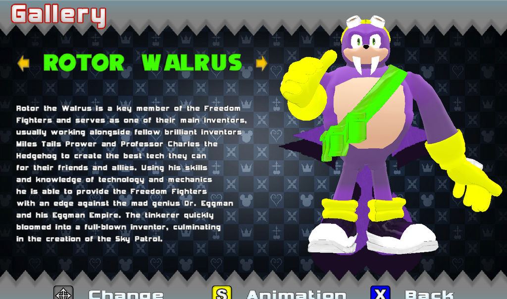 Sonic World R8 Archie Pack - Rotor by GabrielSerna on DeviantArt