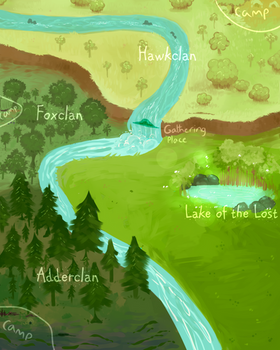 LostColony Territory Map