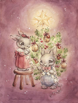 The Rabbit's Christmas Tree