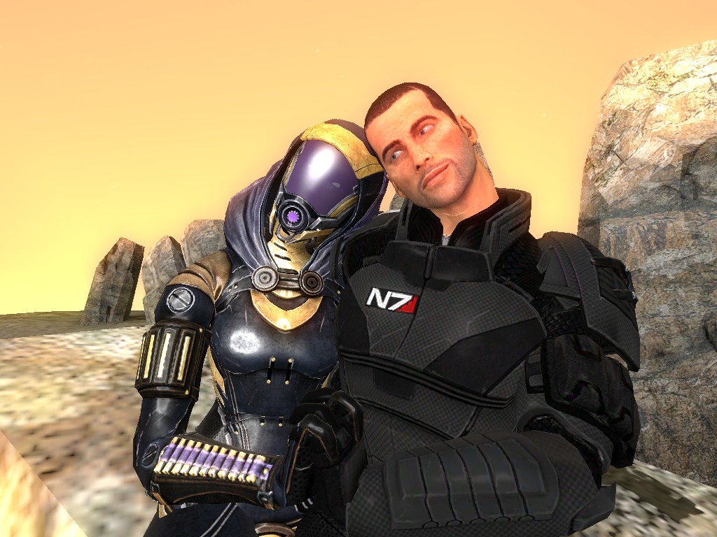 Tali and Shepard