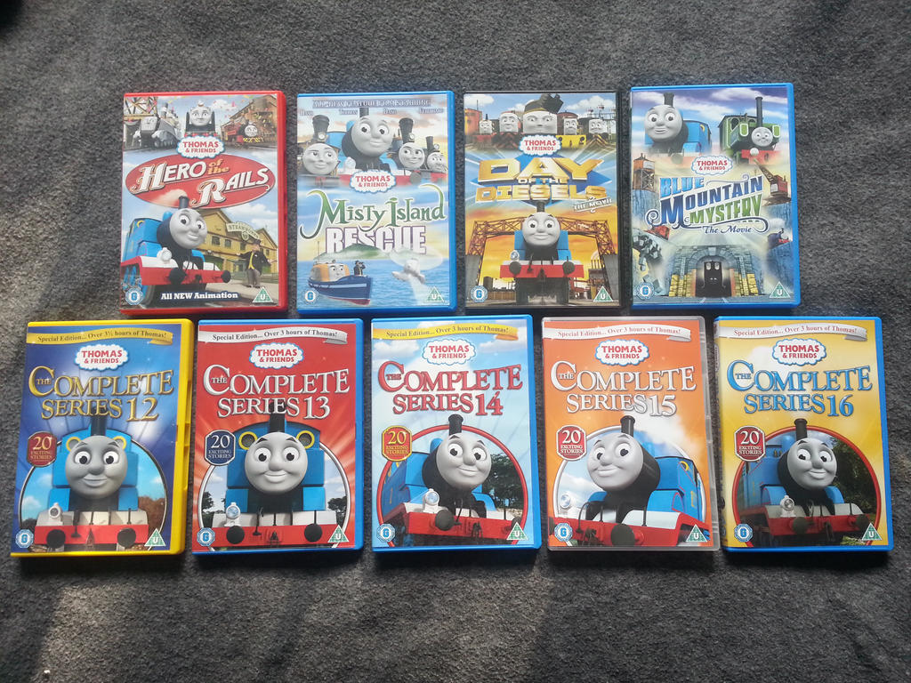 Thomas And Friends Cgi Dvd Collection By thomasreturn On Deviantart Thomas And Friends Cgi Dvd Collection By thomasreturn On Deviantart