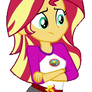 Sunset Shimmer is not amused