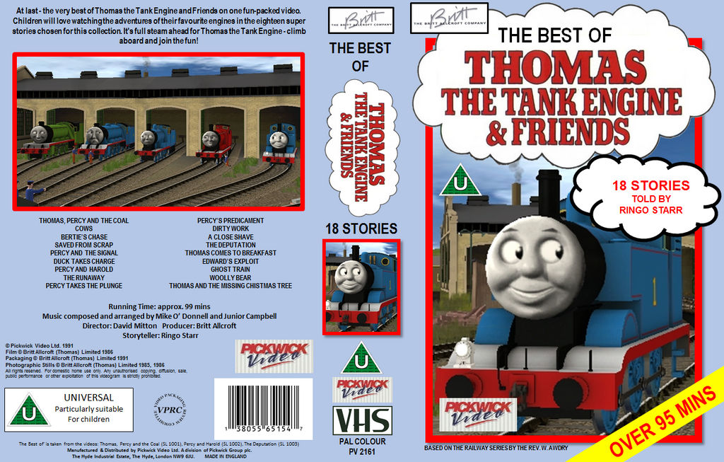 My Fanmade The Best of TTTE VHS in Trainz by 76859Thomasreturn on ...
