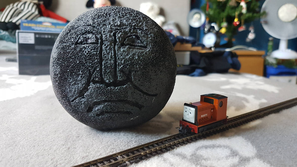 Rust Boulder Rusty and the Boulder by 76859Thomasreturn on DeviantArt