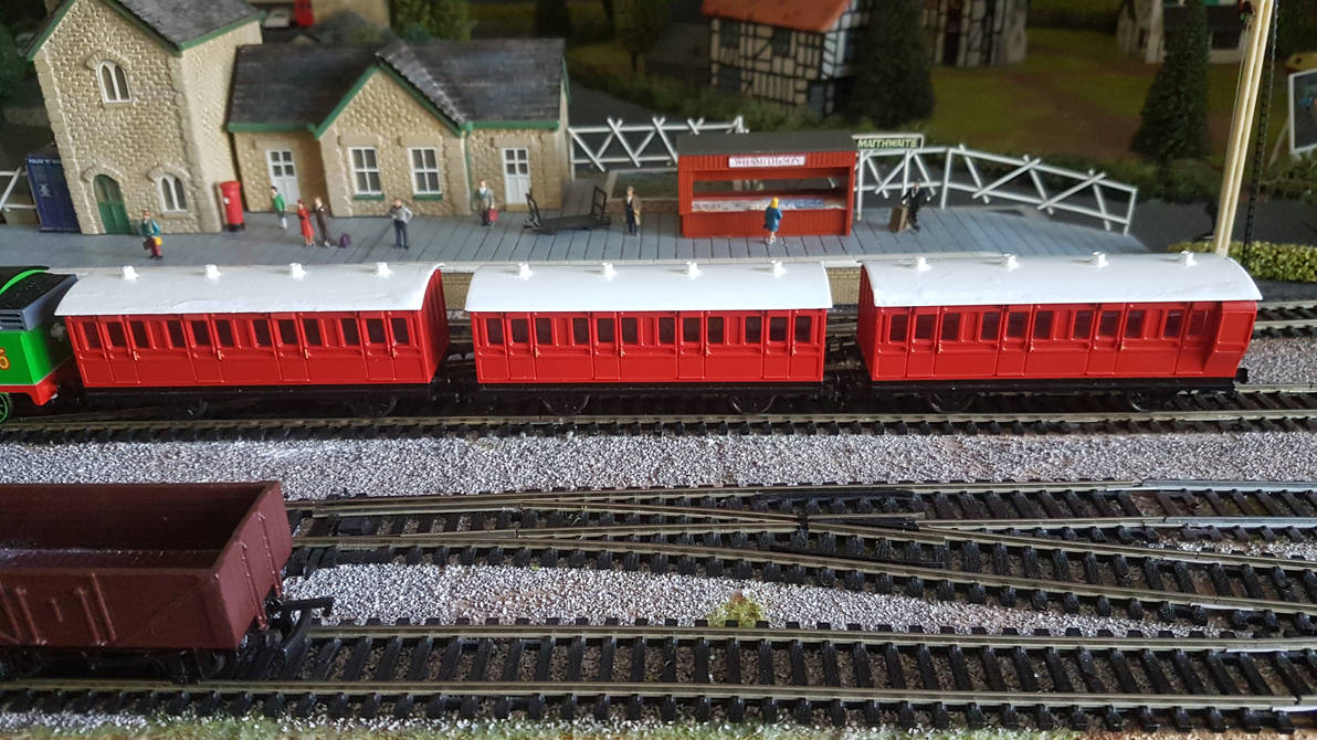 Red Branchline Coaches 2 (Error Fixed) by 76859Thomasreturn on DeviantArt