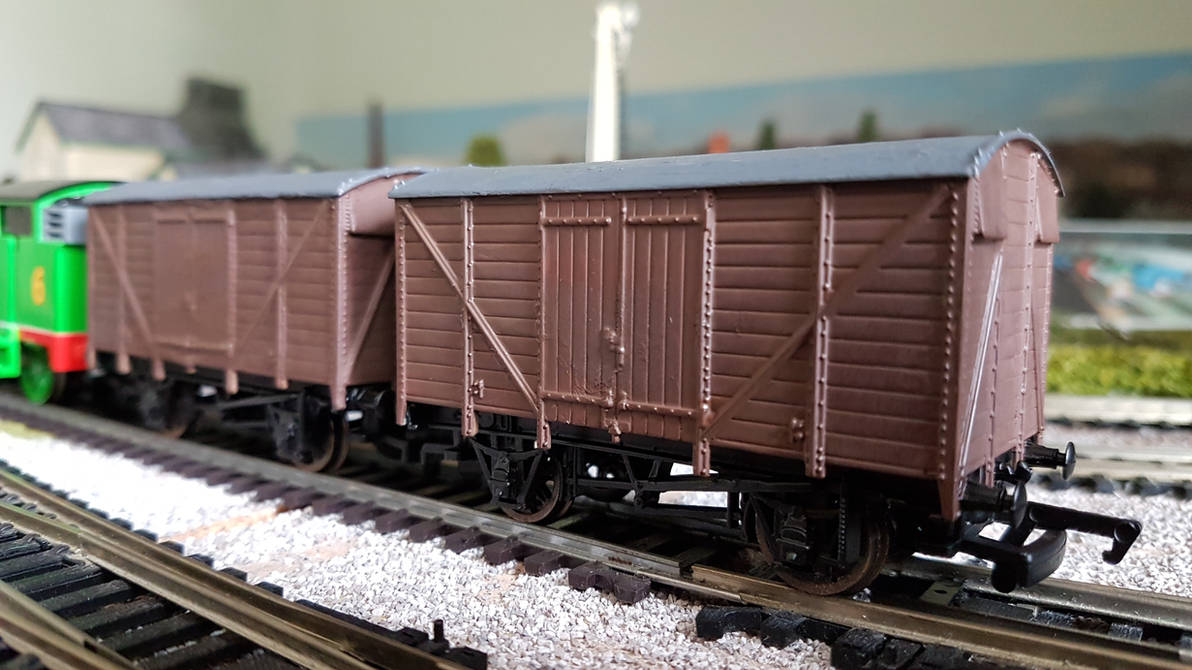 Gwr Python Vans GWR Ventilated Vans V2 by 76859Thomasreturn on DeviantArt