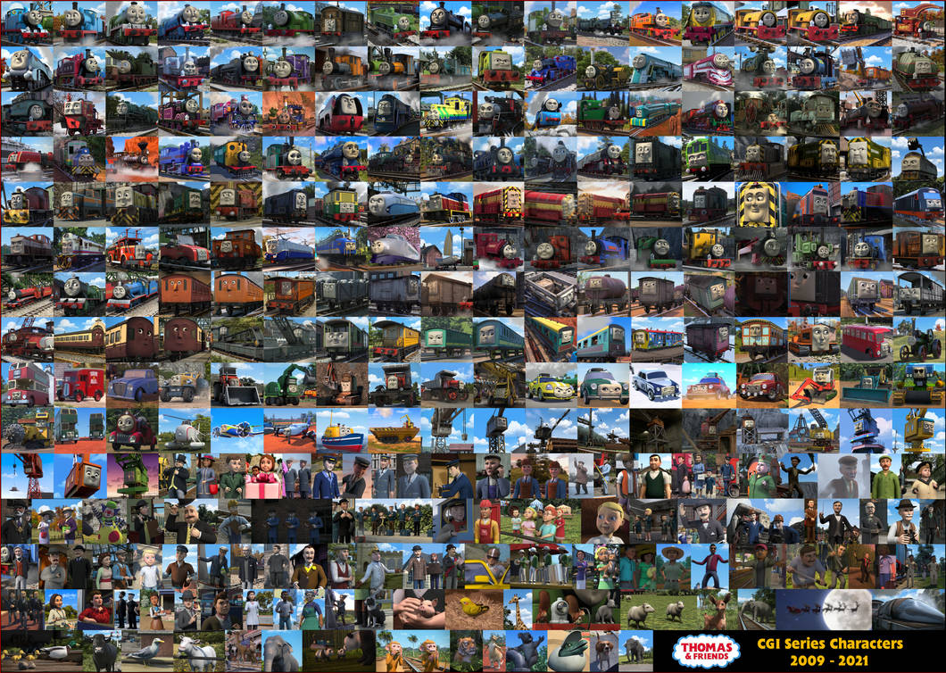 Thomas and Friends CGI Characters (2009-2021) by 76859Thomasreturn on ...