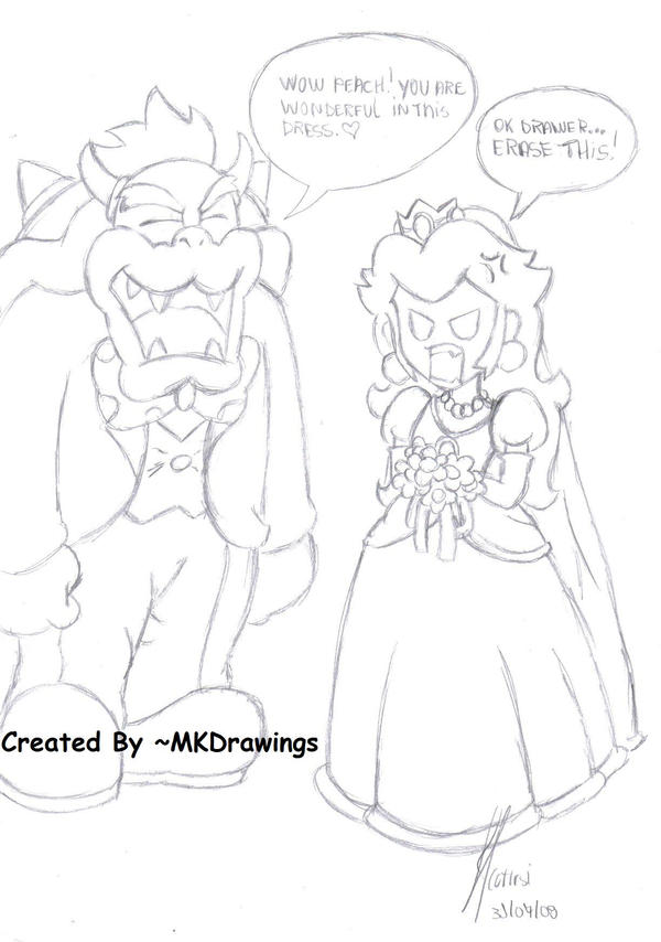 Bowser and peach are Marrying?